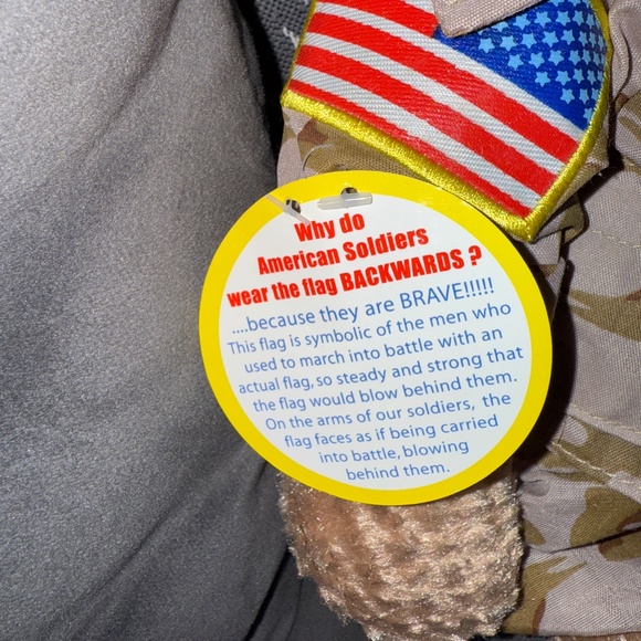 Chantilly Lane Musical Bears - US Military Desert Fatigue Bear - Picture 3 of 7